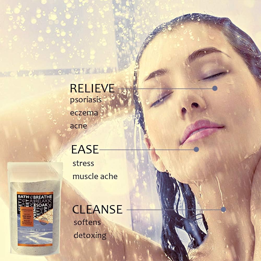 Raw Dead Sea Bath Salt - 19 lbs