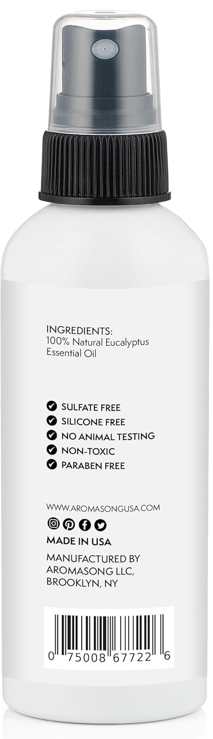 Aromasong Eucalyptus Shower Spray – 4 fl oz