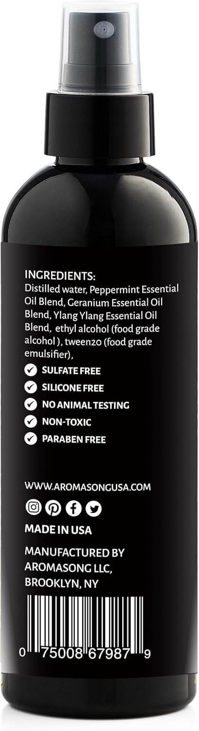 Aromasong Natural Pillow Mist Bamboo & Honey 4 Oz