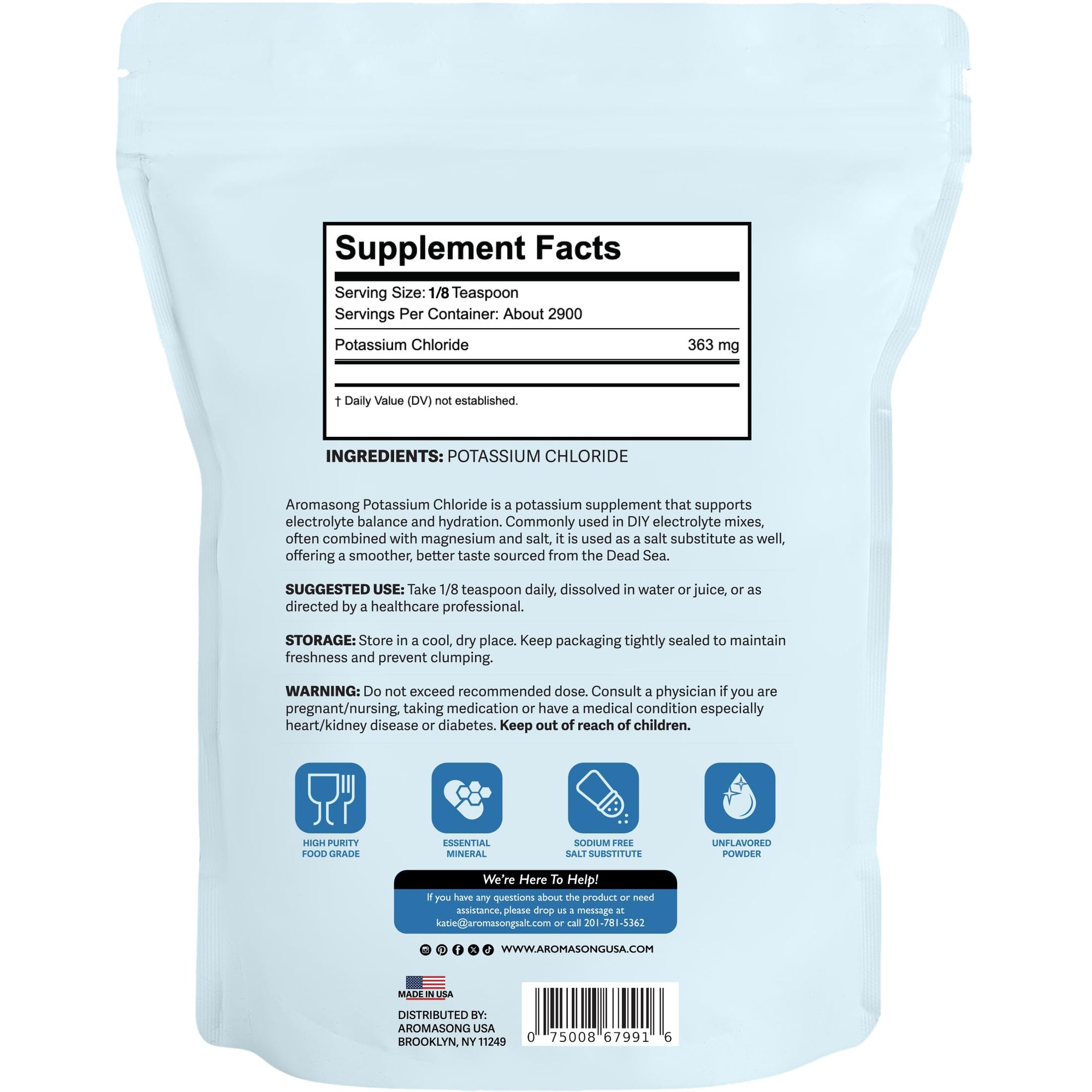 Aromasong Sodium Bicarbonate Pool Alkalinity Increaser