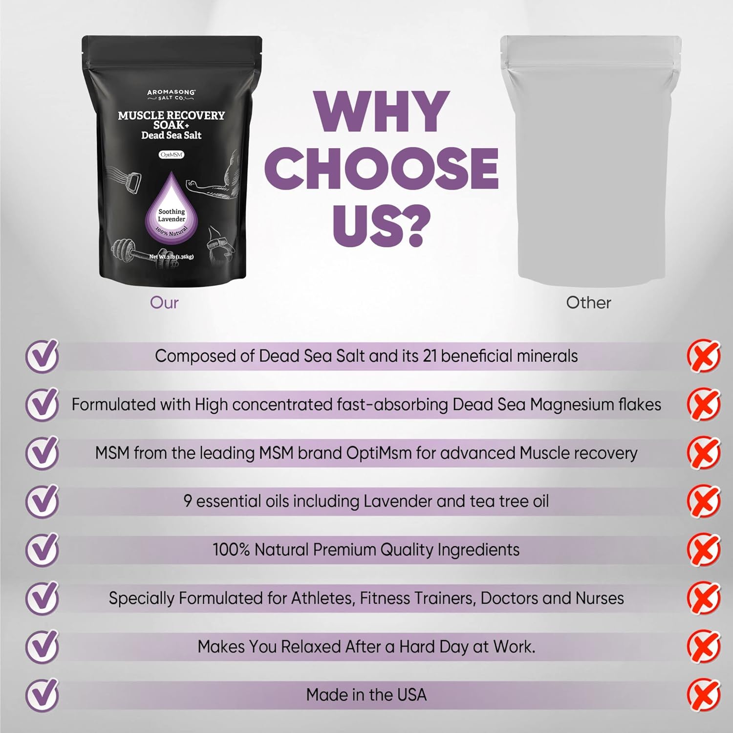 Aromasong Muscle Soak Lavender