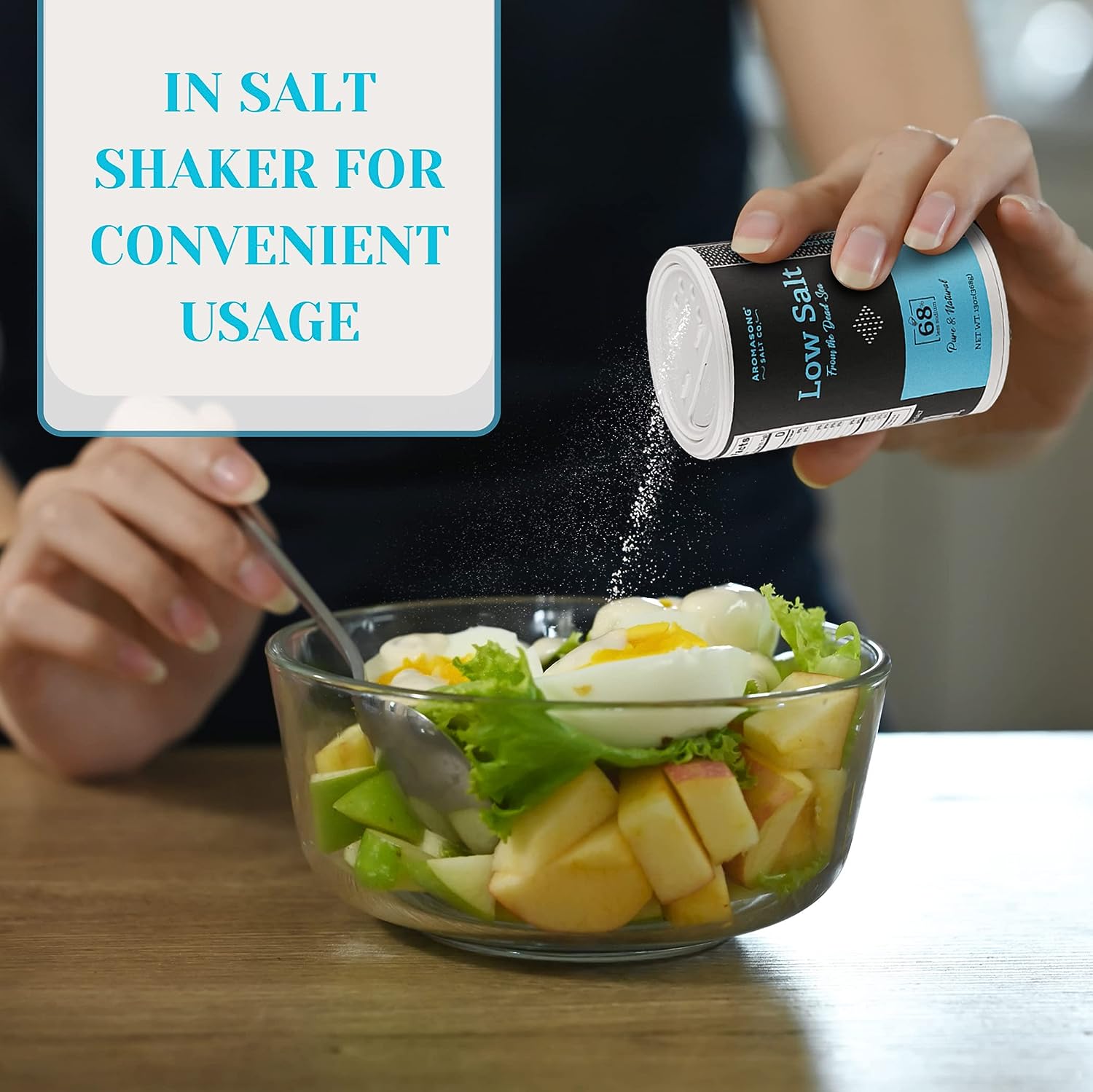 Low Sodium Sea Salt 13 Oz