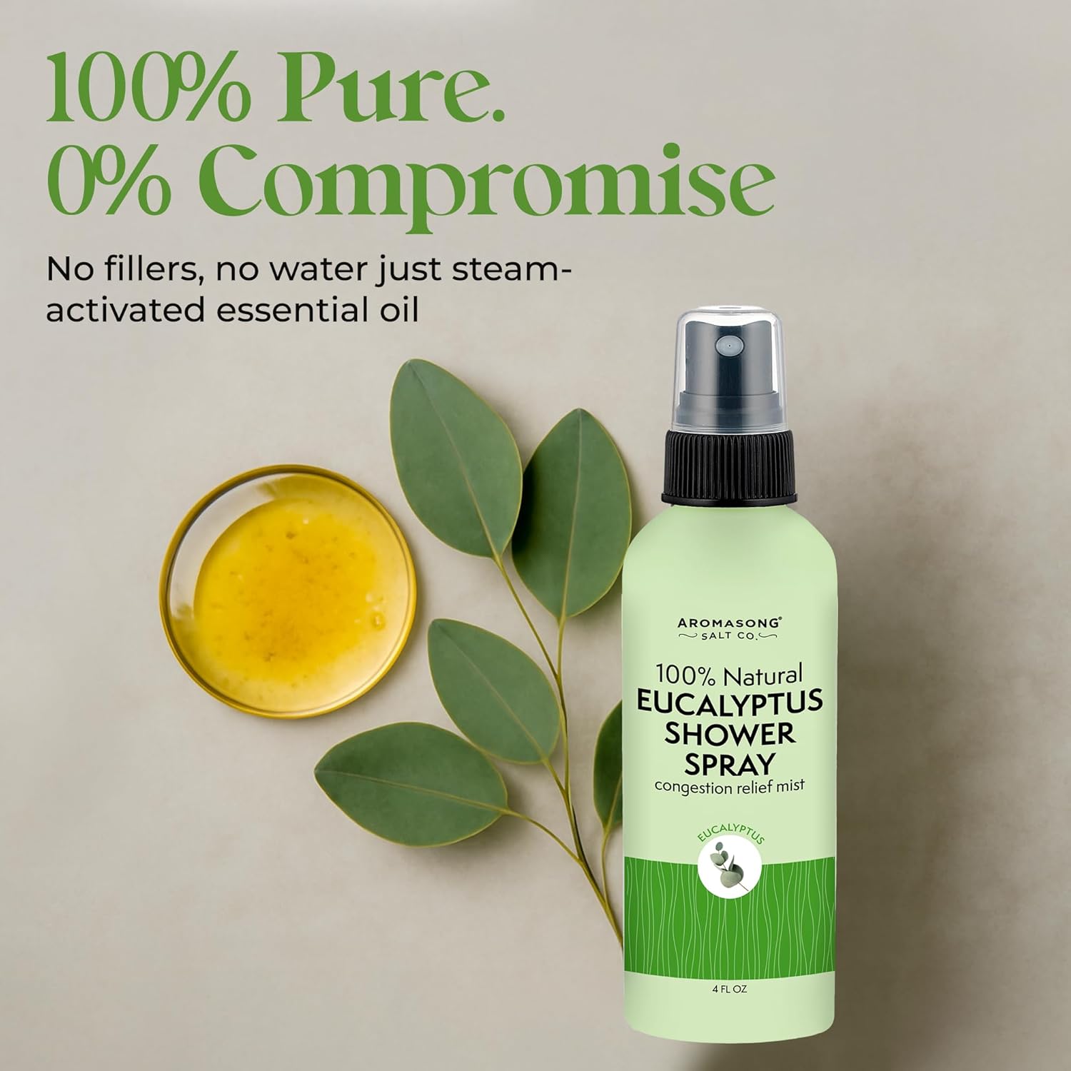 Aromasong Eucalyptus Shower Spray – 2 Pack