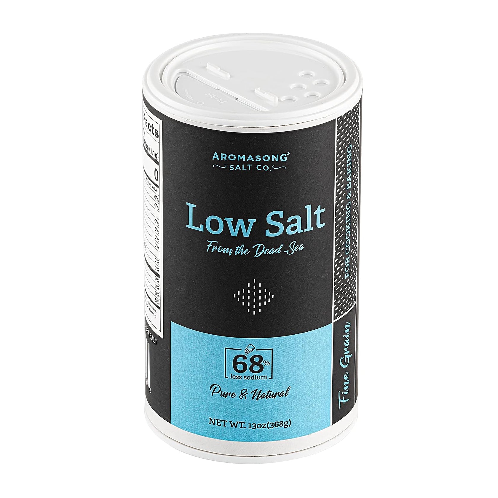 Low Sodium Sea Salt 13 Oz