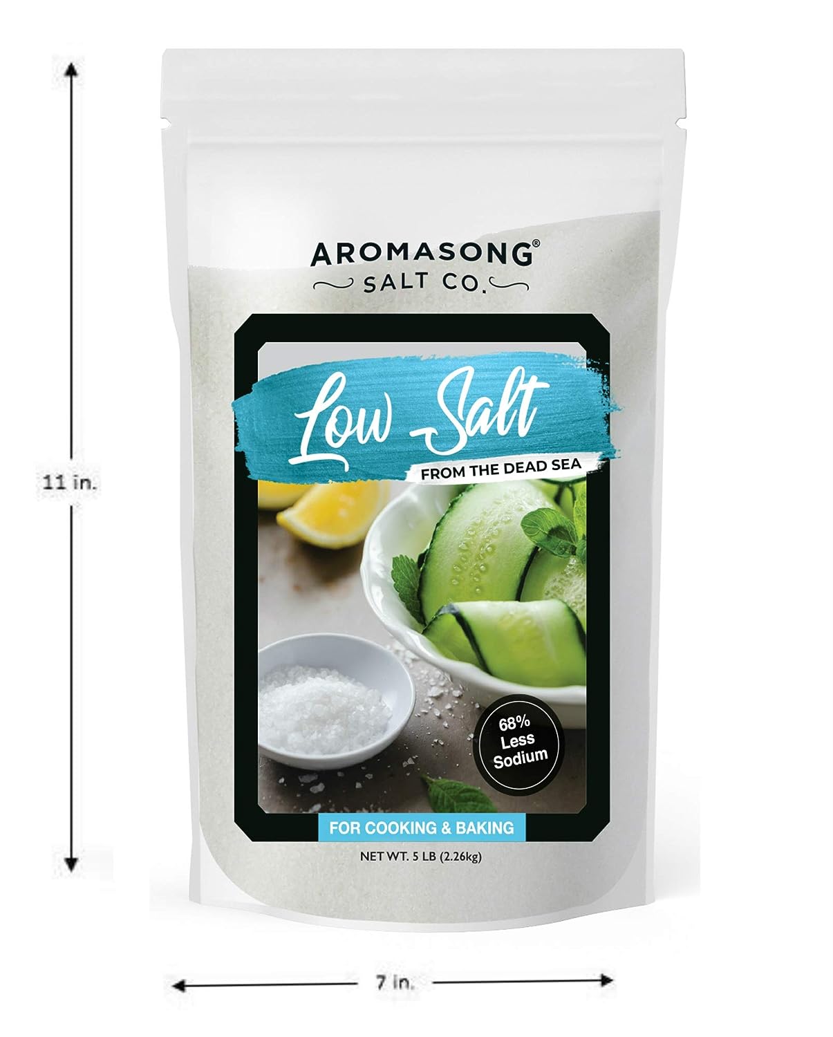Low Sodium Sea Salt 5 Lbs