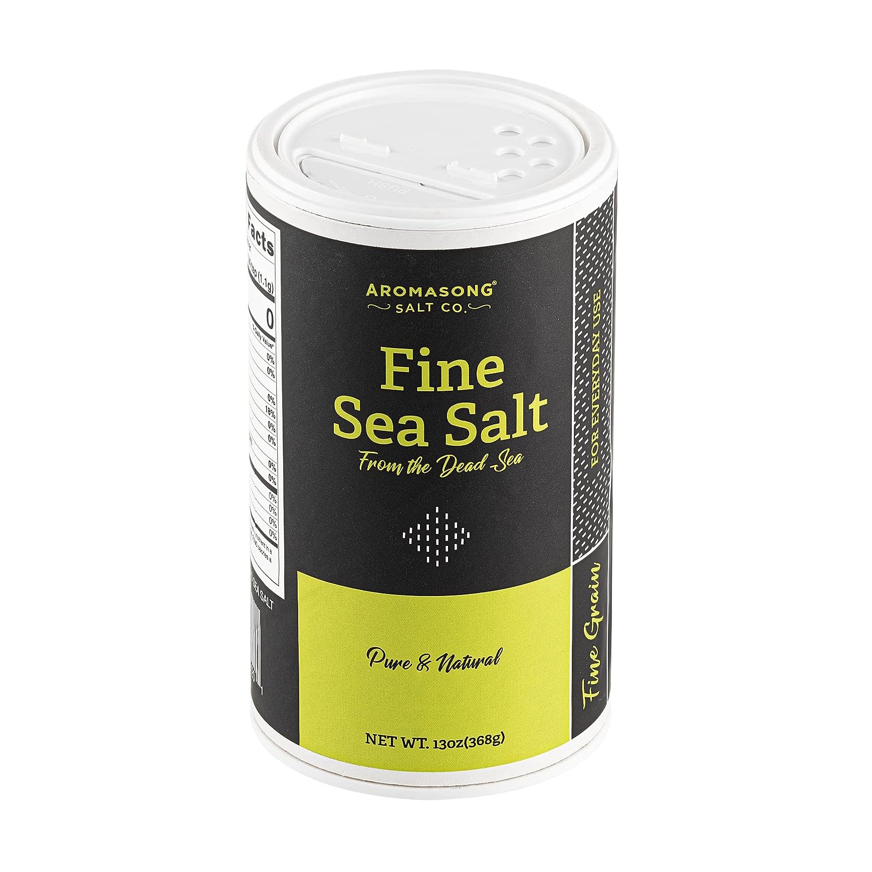 Fine Grain Sea Salt from the Dead Sea 13 Oz