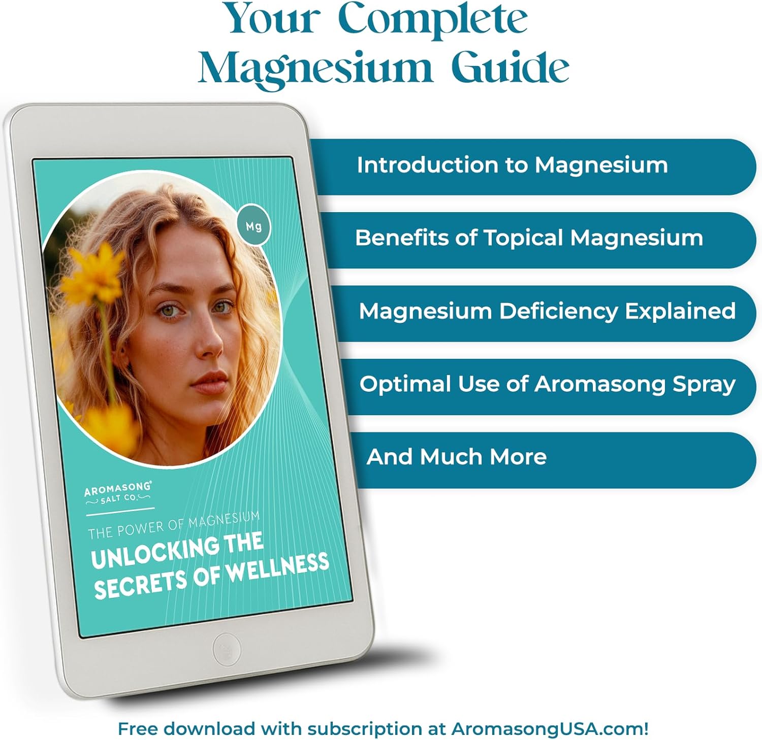 Aromasong Magnesium Oil Plus 8 Oz