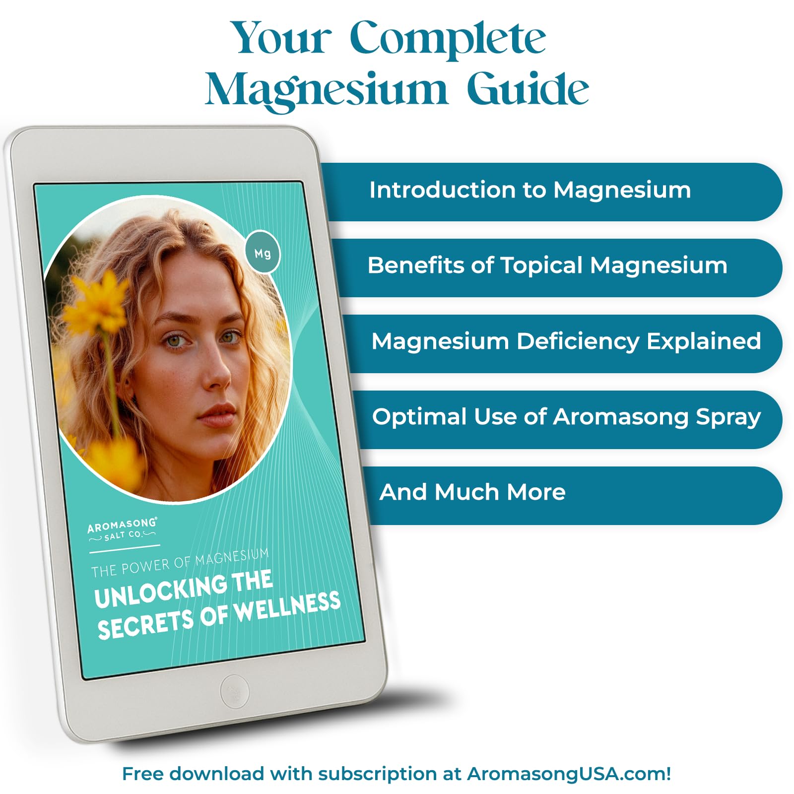 Aromasong Extra Strength Magnesium Oil Grapefruit Spray - 8 Oz. 2-PACK