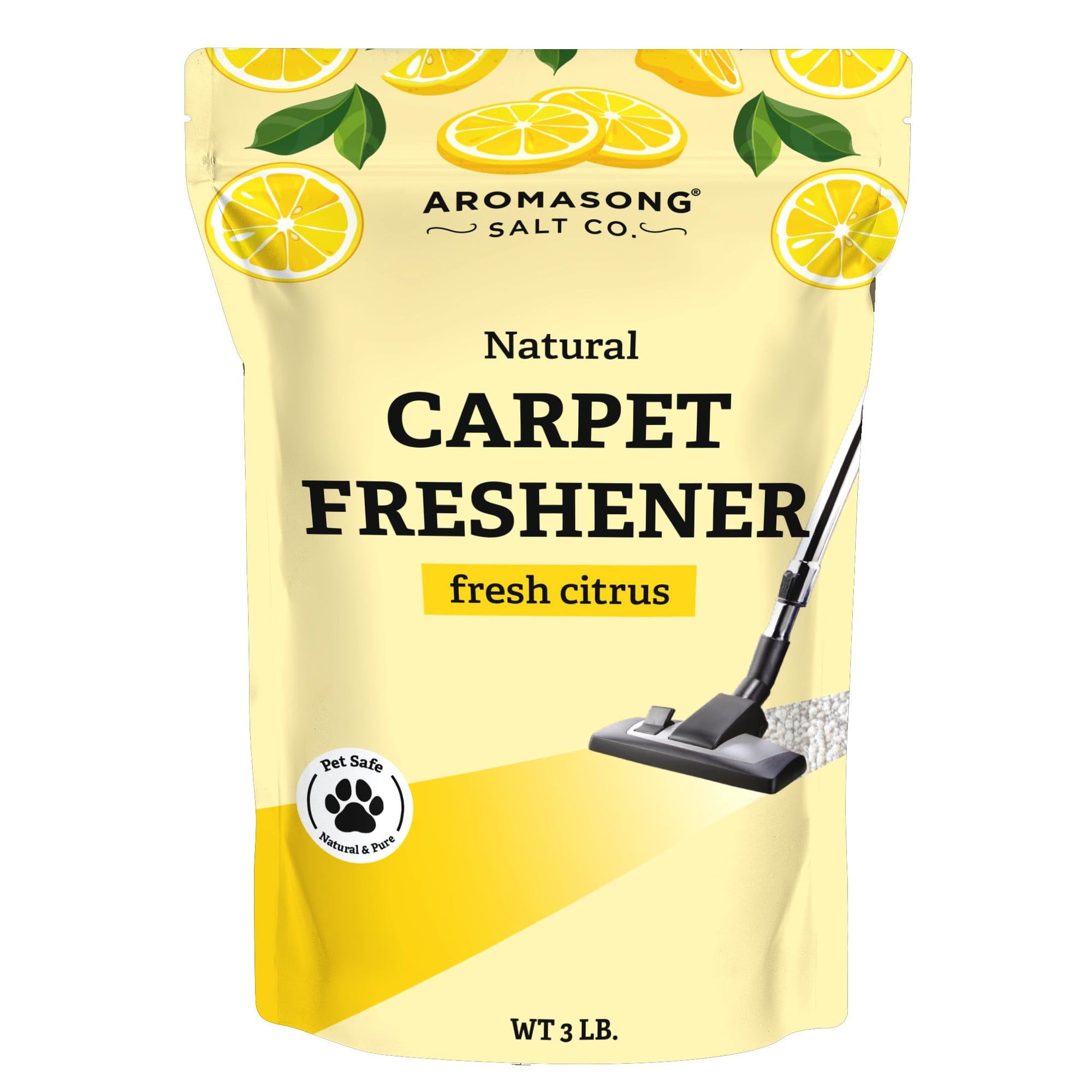 Carpet Refresher & Deodorizer Lemon Citrus Scent 3 Lbs