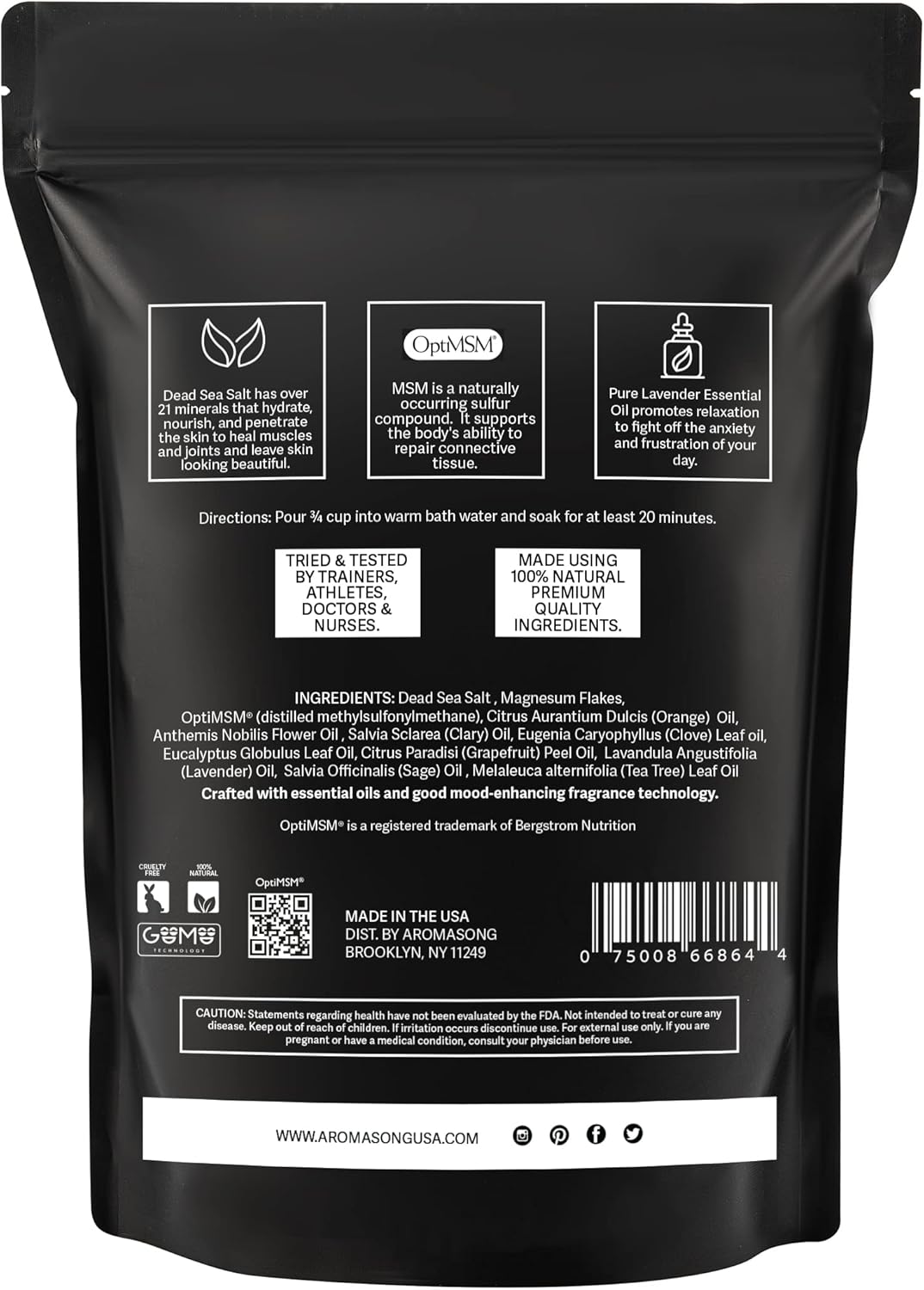 Aromasong Muscle Soak Lavender