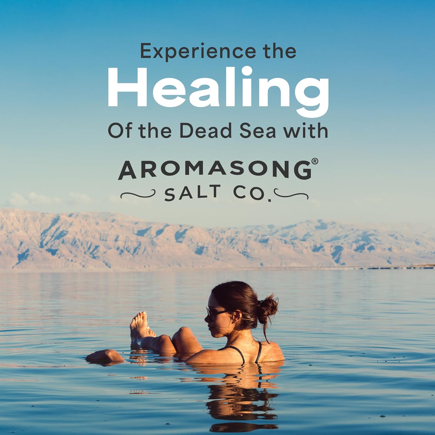 Aromasong Dead Sea Bath Flakes with Natural Lavender