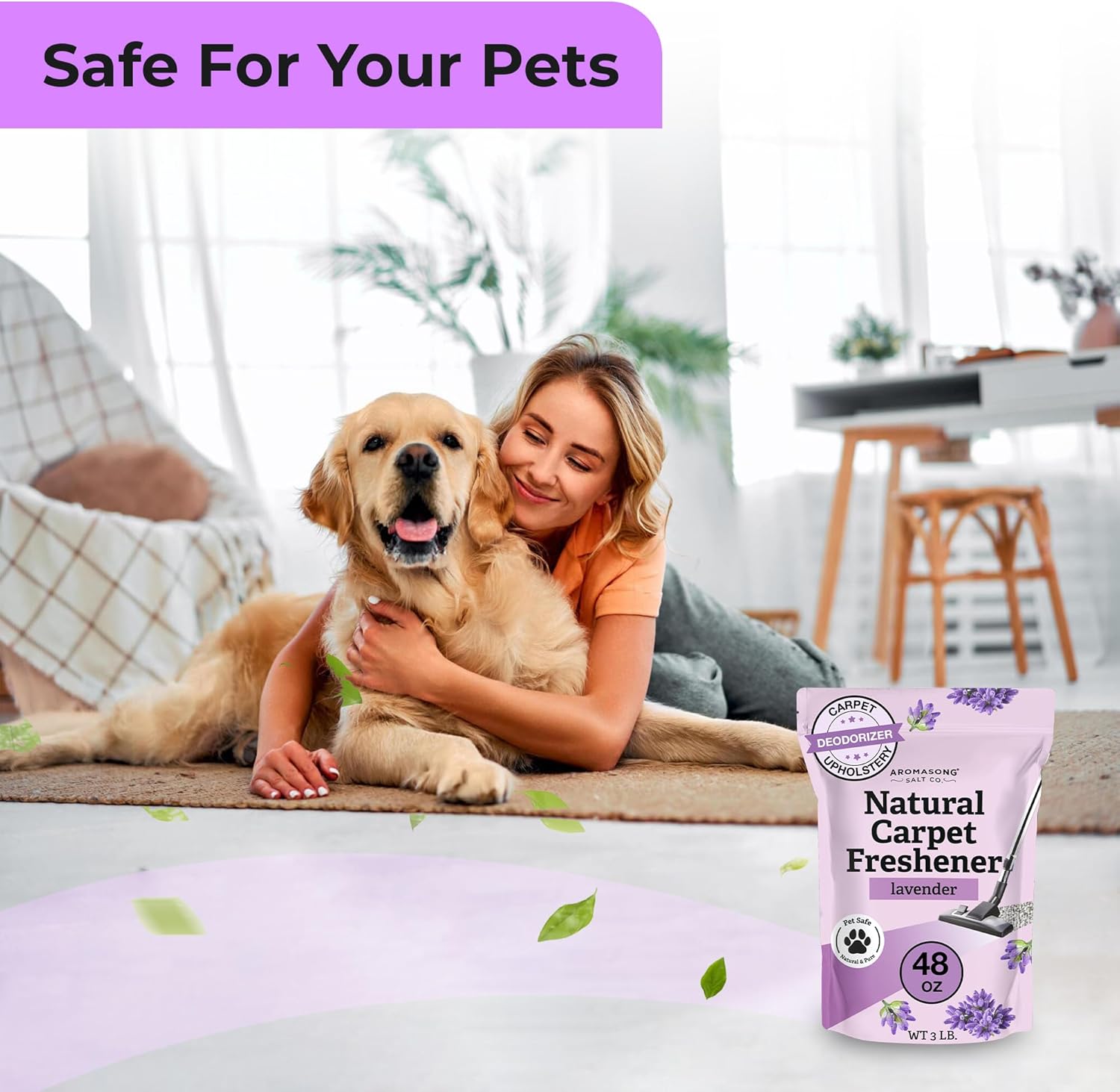 Aromasong Carpet Deodorizer Powder 13 Oz - 2-Pack