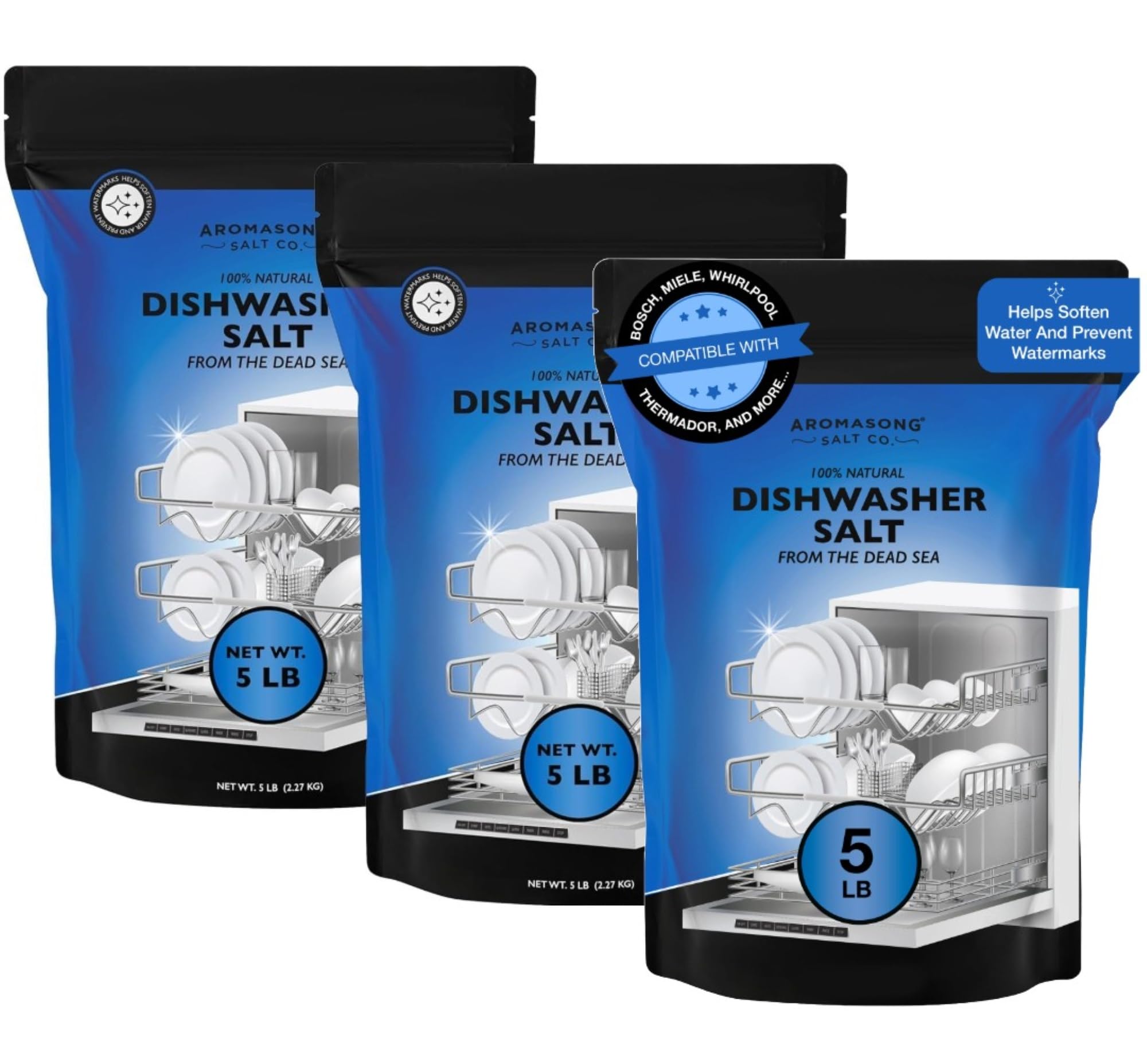 Aromasong Dishwasher Salt 15 LB