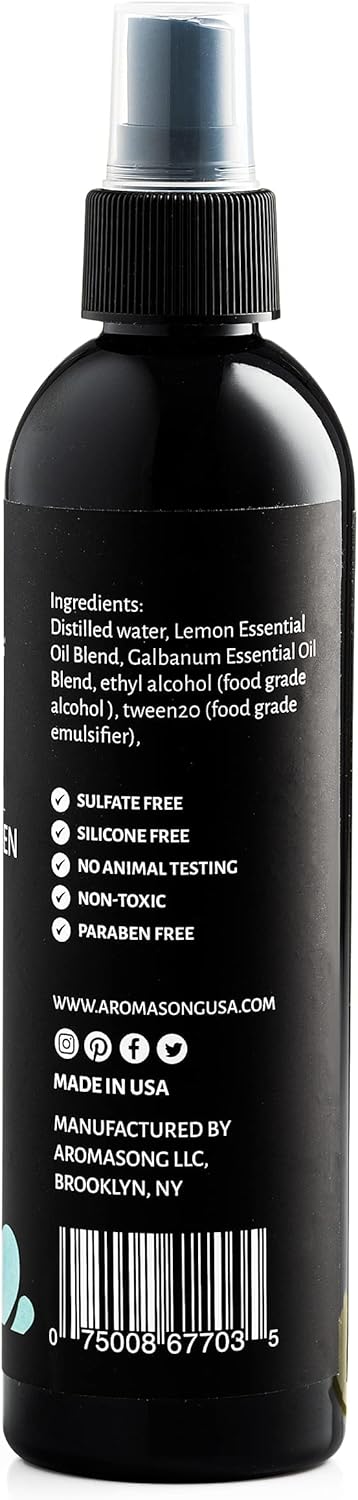 Aromasong Natural Room and Pillow Spray Ocean Mist 4 Oz