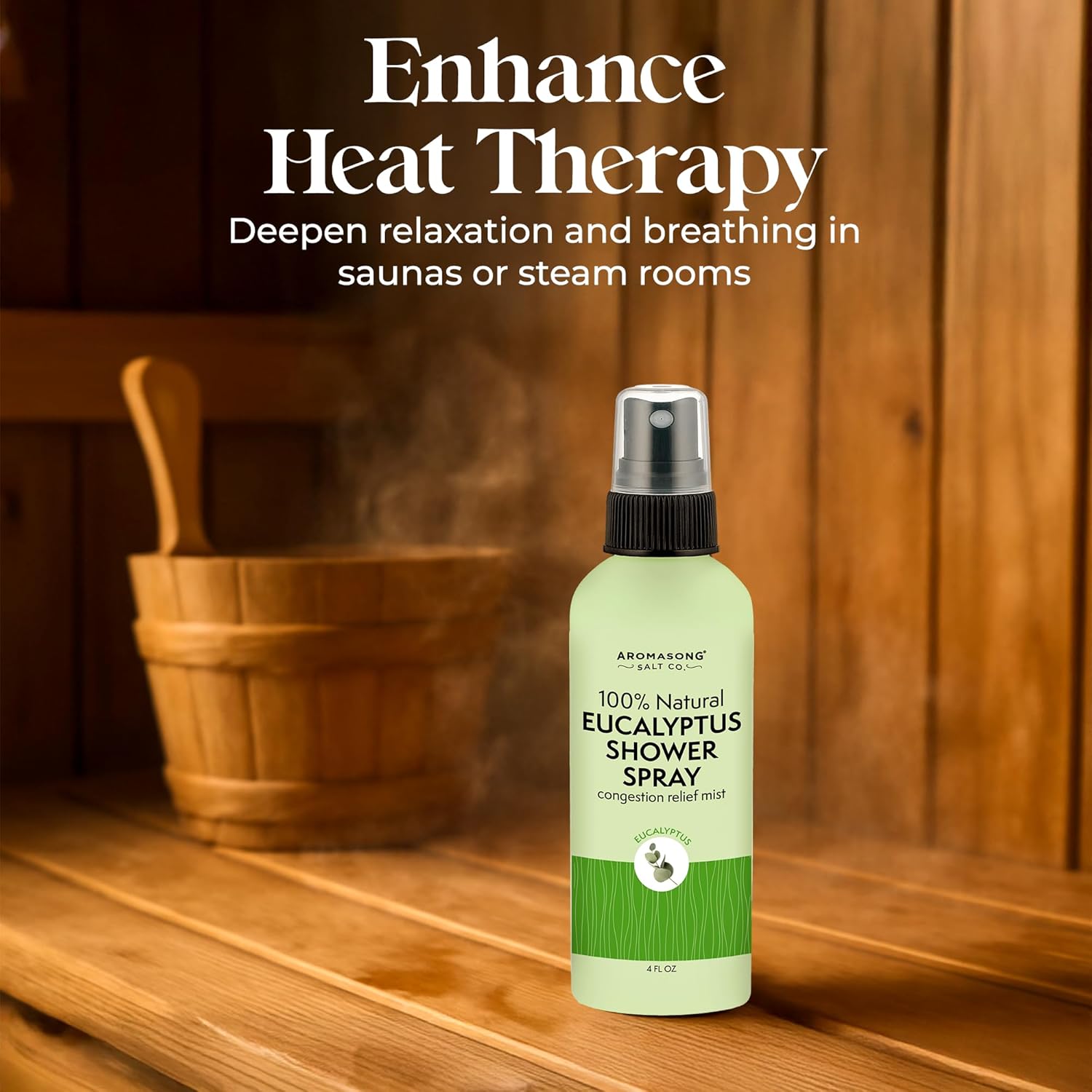 Aromasong Eucalyptus Shower Spray – 2 Pack