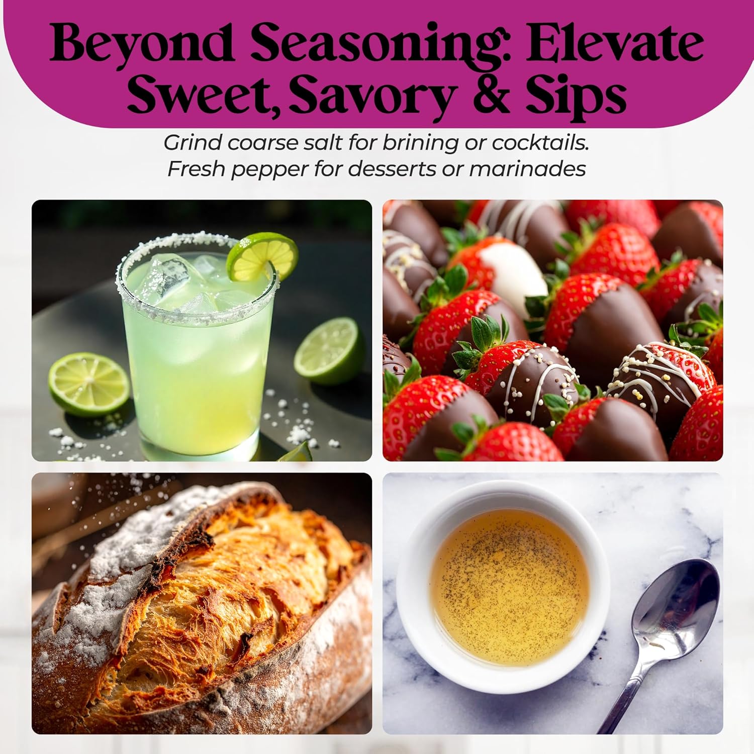 Aromasong Extra Coarse Sea Salt from the Dead Sea 14 Oz