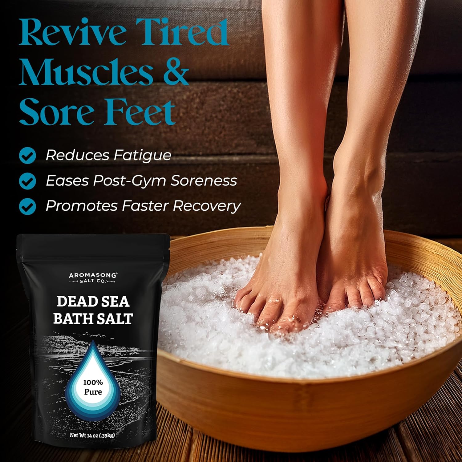 Aromasong Fine Grain Dead Sea Bath Salt
