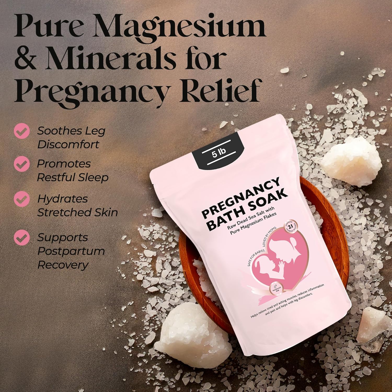 Aromasong Pregnancy Bath Soak – 5 lb