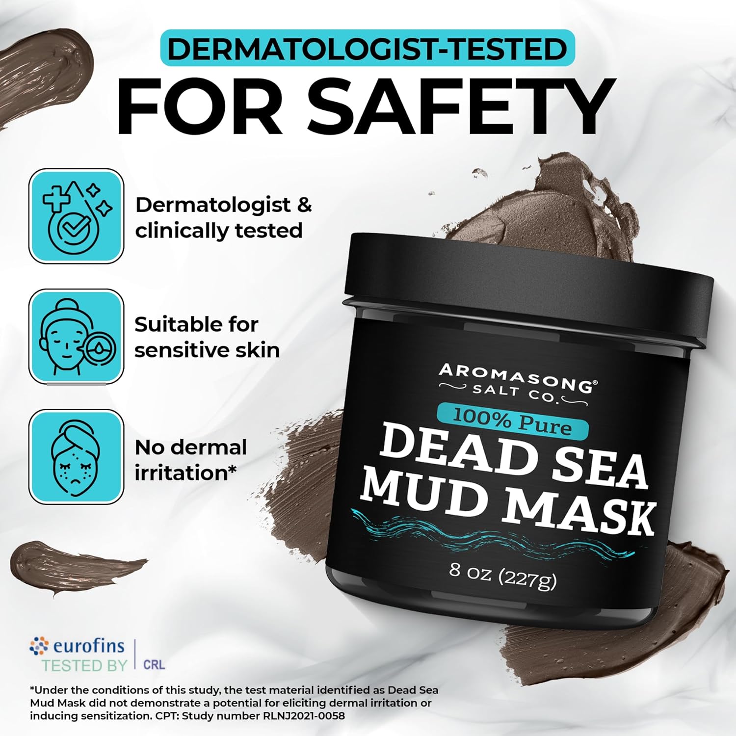Aromasong Dead Sea Mud Mask with Coconut Oil
