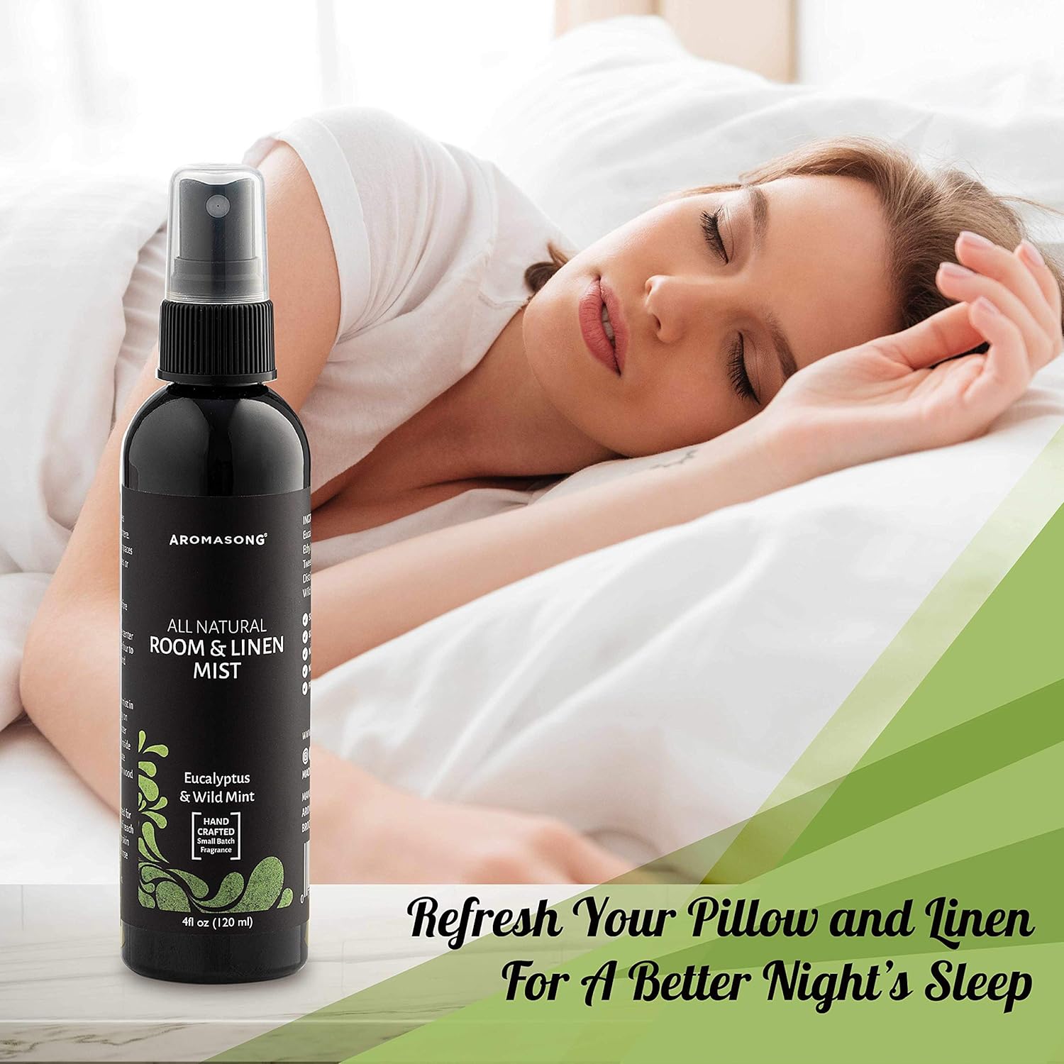Aromasong Room & Linen Spray Eucalyptus 4 Oz