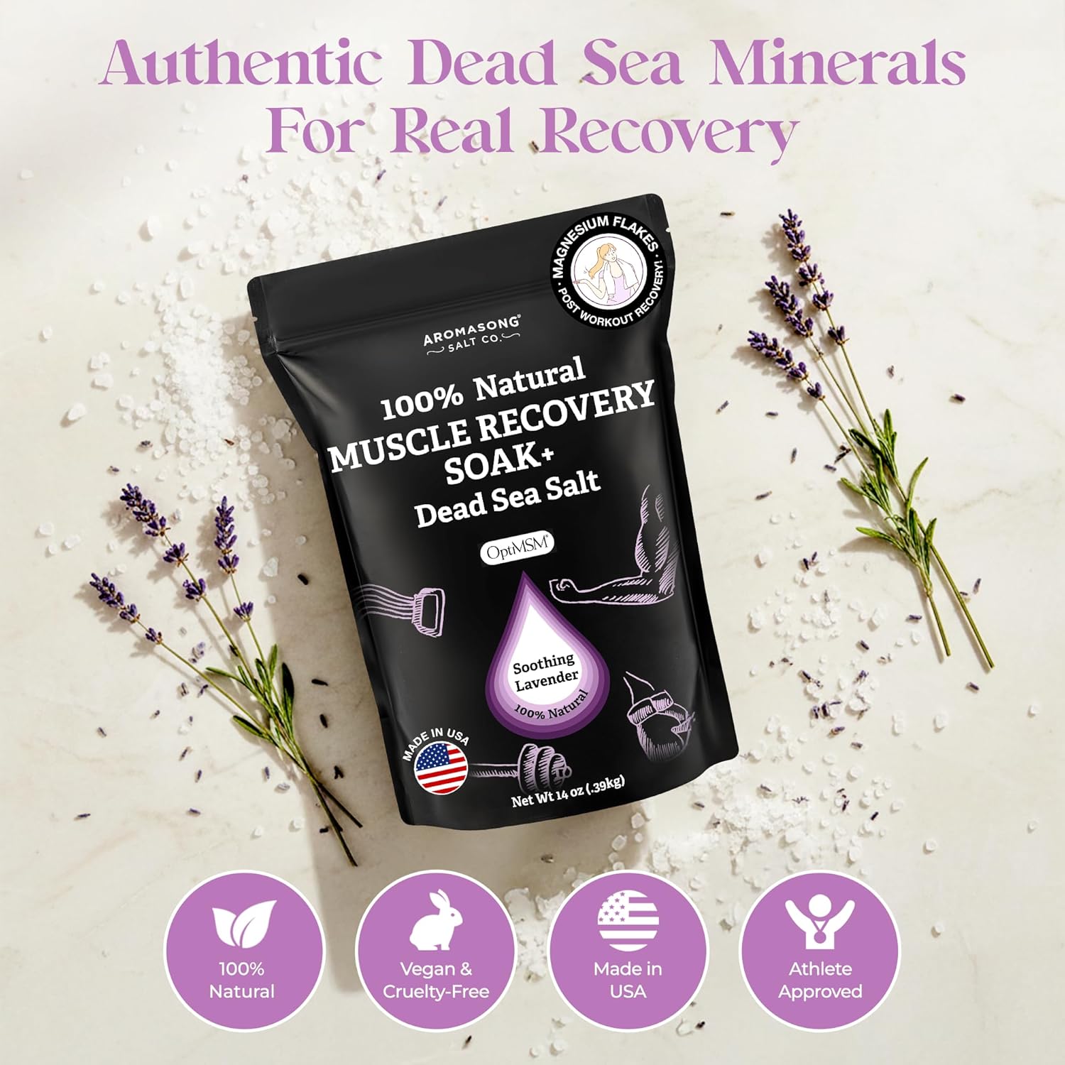 Aromasong Muscle Soak Lavender