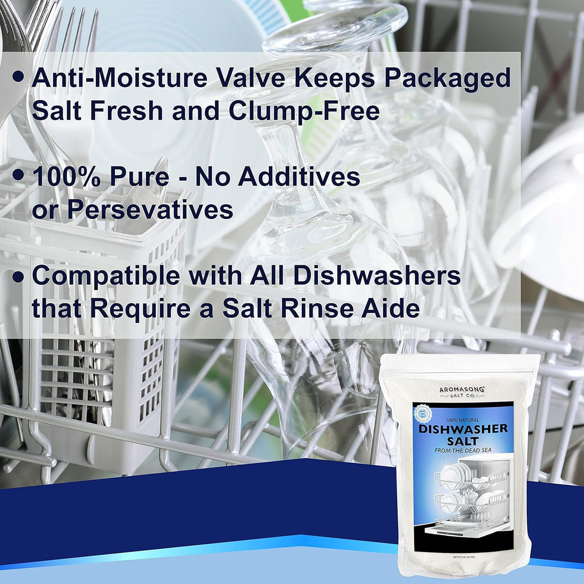 Aromasong Dishwasher Salt 19 Lbs
