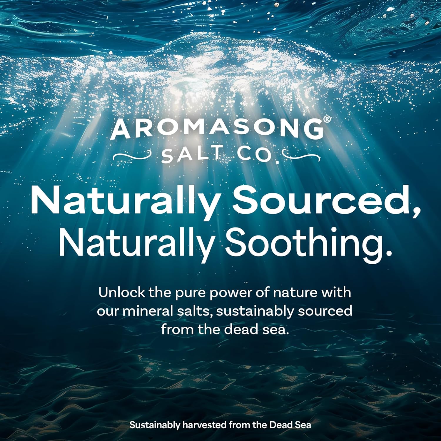 Aromasong Dead Sea Bath Flakes with Natural Lavender