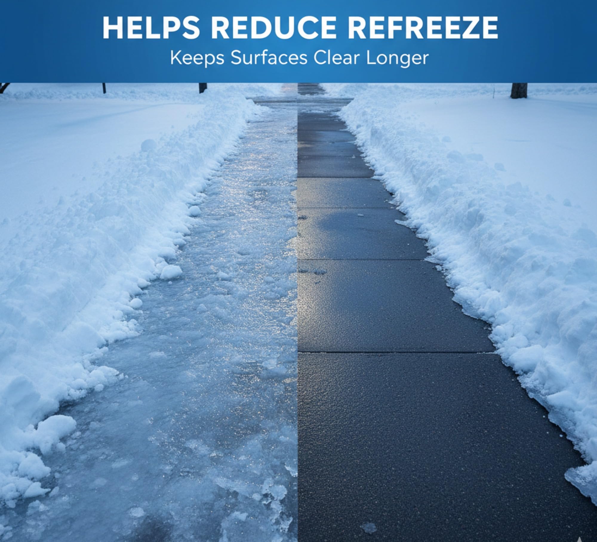 Aromasong Enhanced Magnesium Chloride Ice Melt salt for snow and ice removal