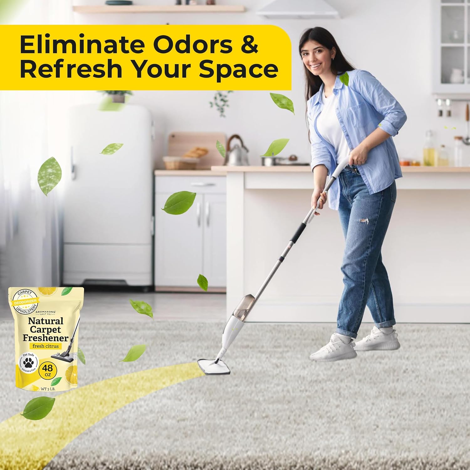 Aromasong Carpet Deodorizer Powder 13 Oz