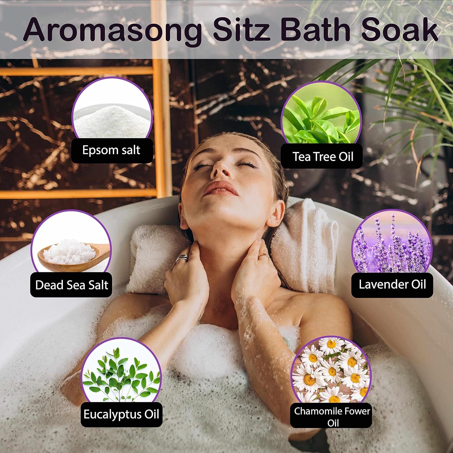 Aromasong Sitz Bath Soak 2lb