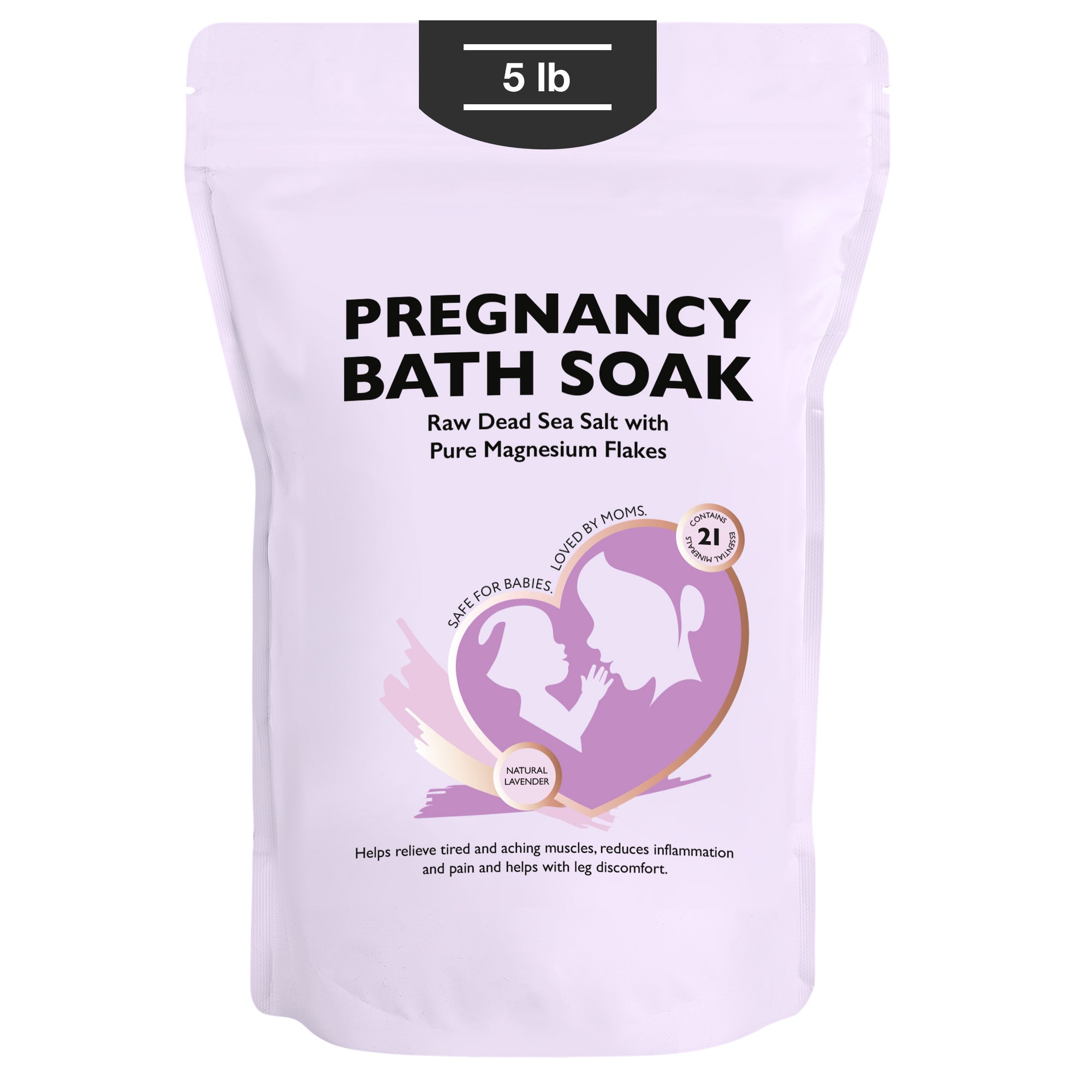 Pregnancy Bath Salt Lavender 5 Lbs.