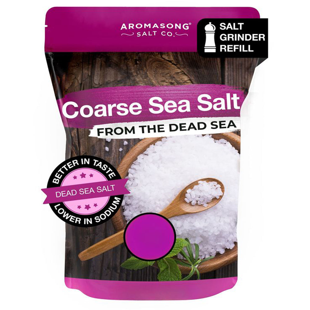 Extra Coarse Sea Salt from the Dead Sea 19 Lbs