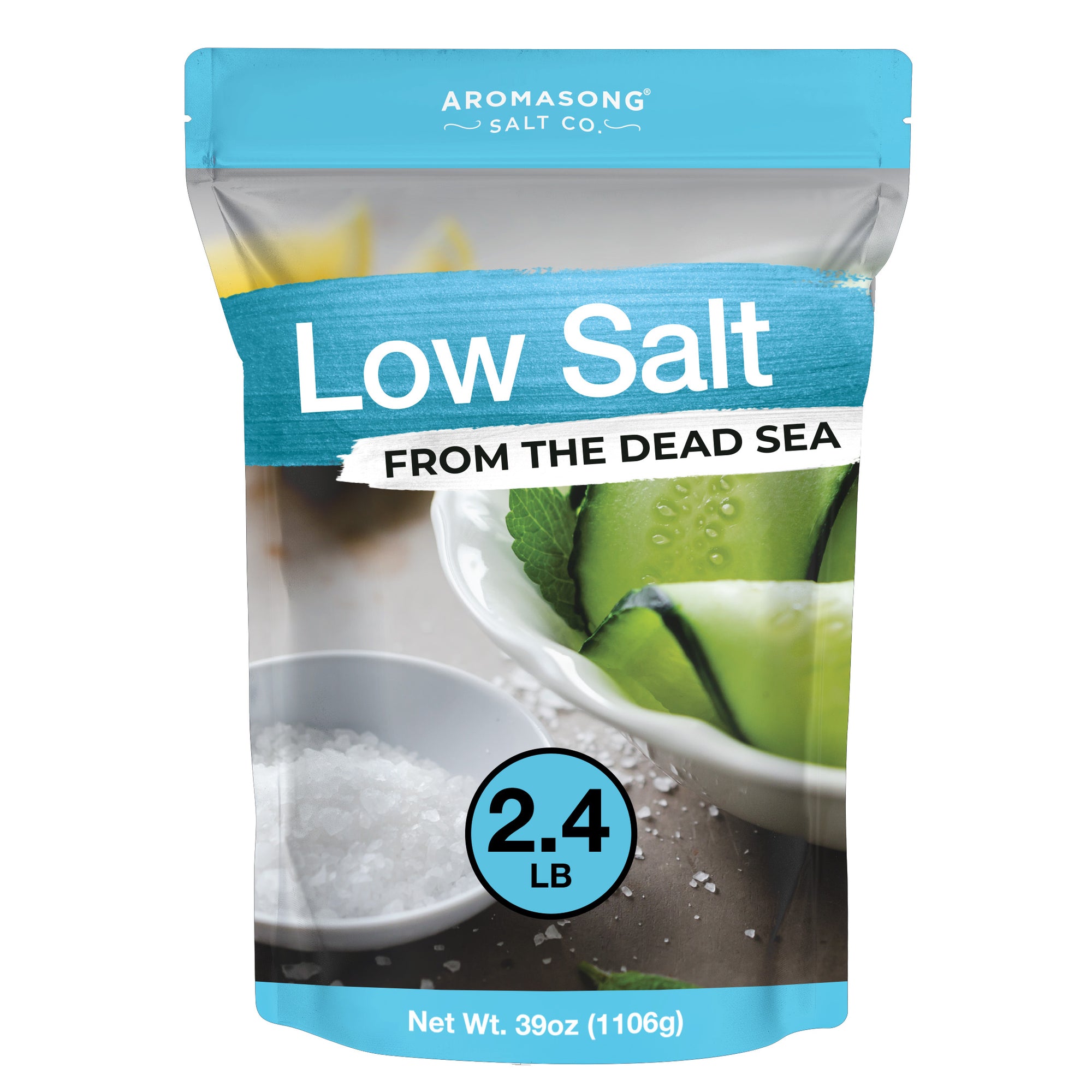 Low Sodium Sea Salt 2.43 Lbs