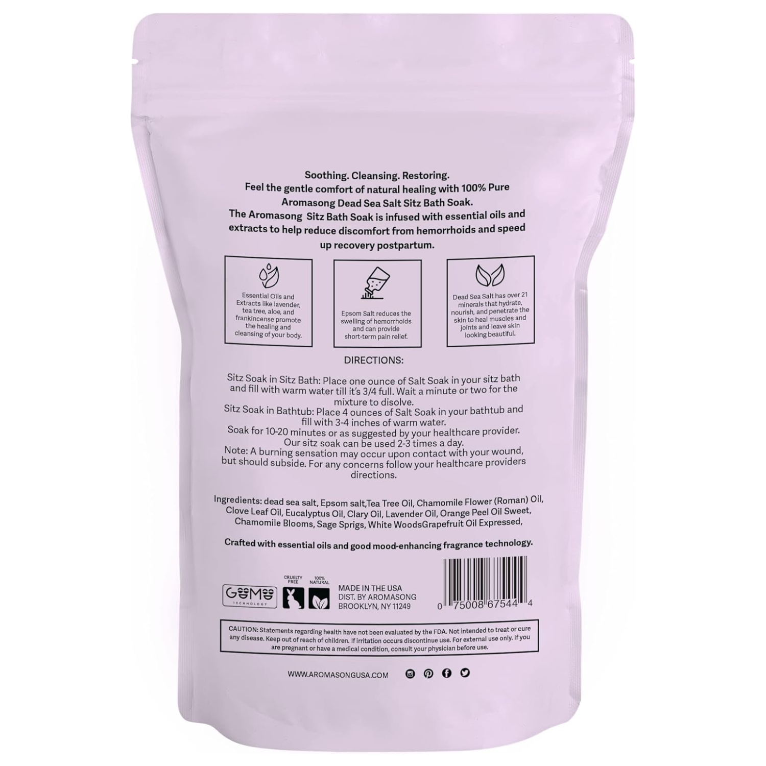 Aromasong Sitz Bath Soak