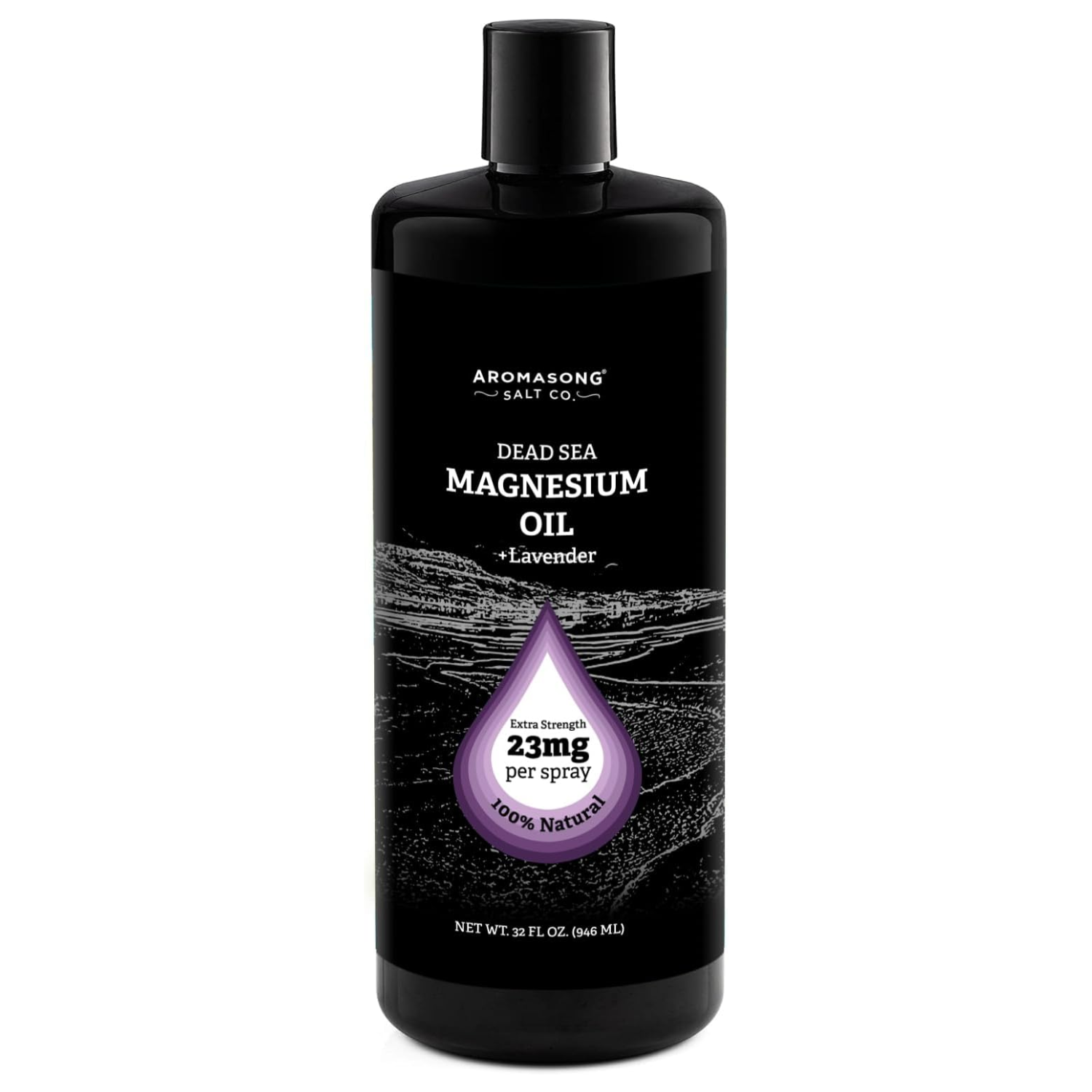 Aromasong Extra Strength Ultra-Pure Magnesium Spray - 32 Oz