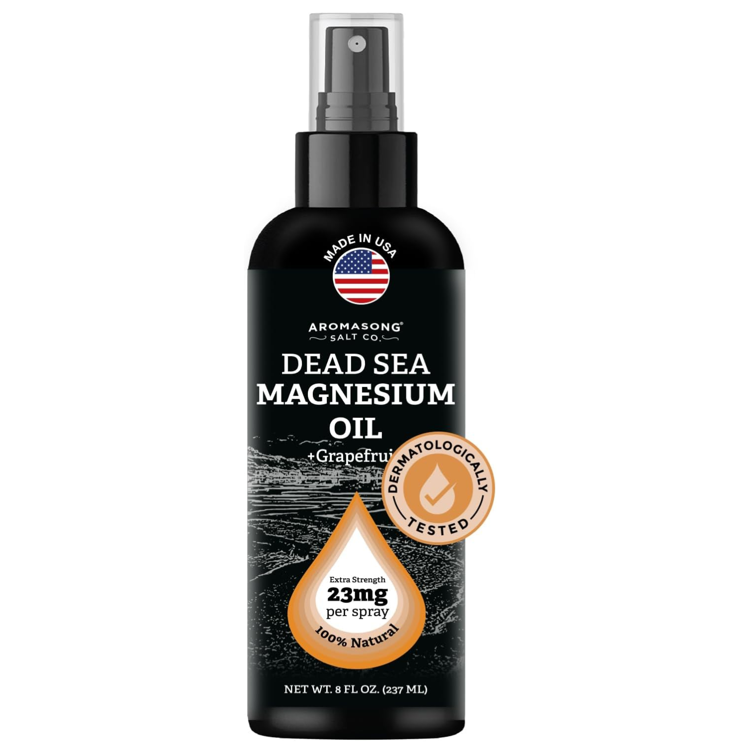 Aromasong Extra Strength Magnesium oil Grapefruit 8Oz