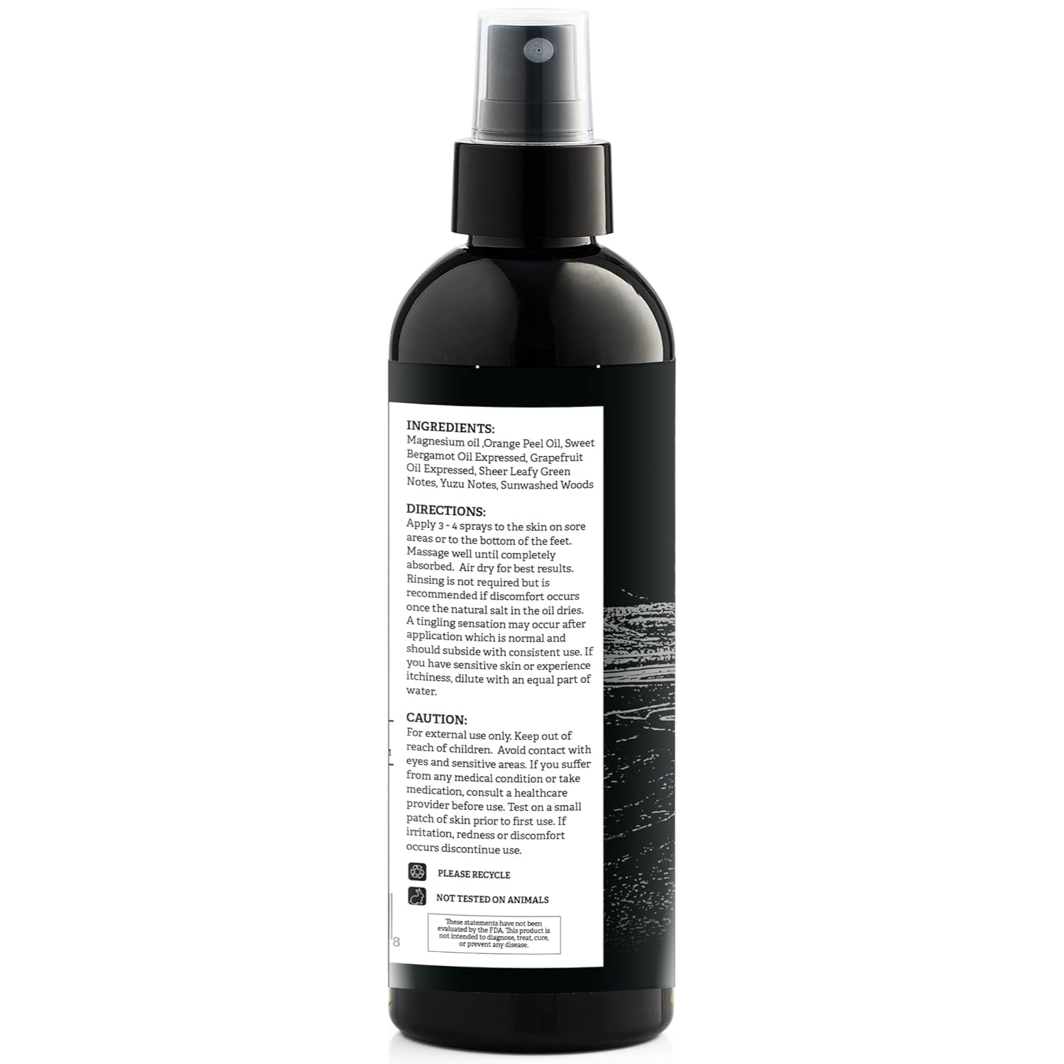 Aromasong Extra Strength Magnesium oil Grapefruit 8Oz