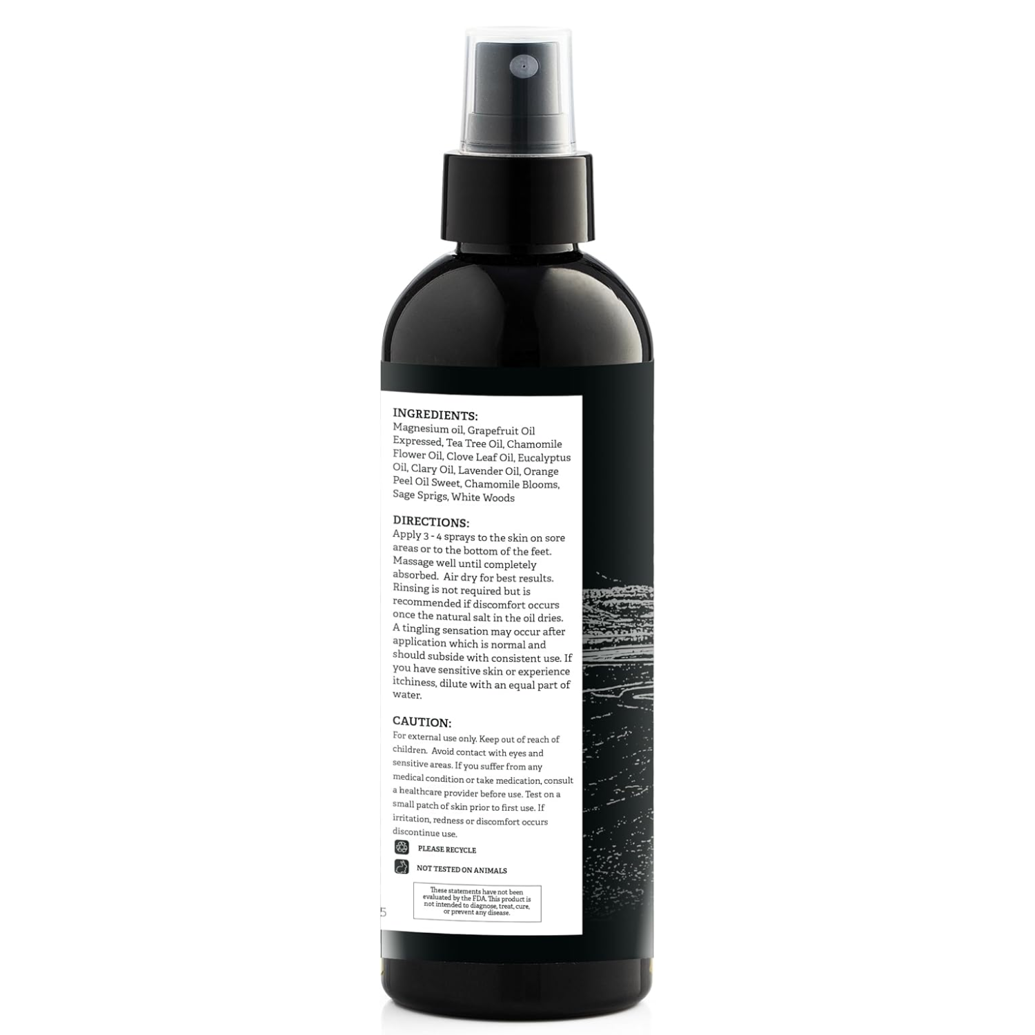 Aromasong Extra Strength Magnesium oil Lavender 8 Oz