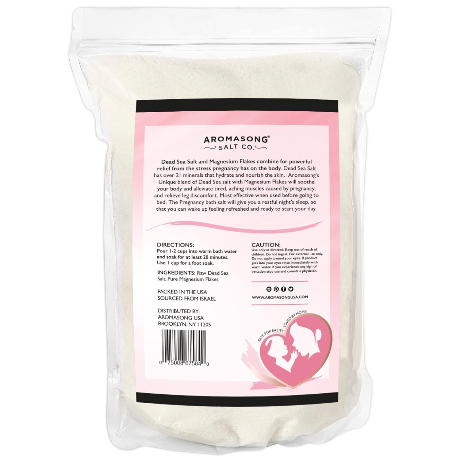 Aromasong Pregnancy Bath Soak – 5 lb