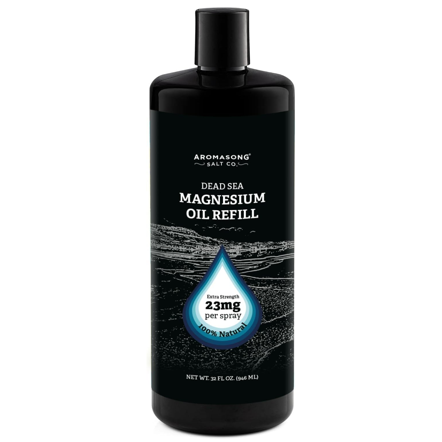 Aromasong Extra Strength Magnesium Spray – 32 oz Refill