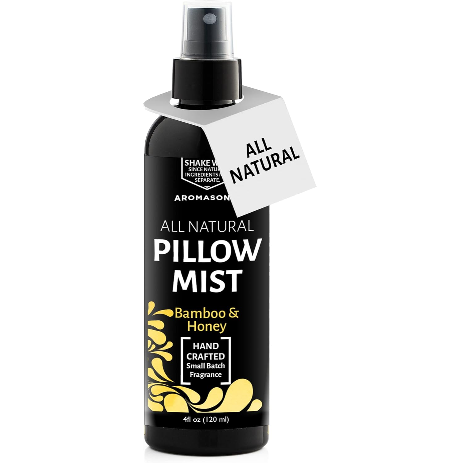 Aromasong Natural Pillow Mist Bamboo & Honey 4 Oz