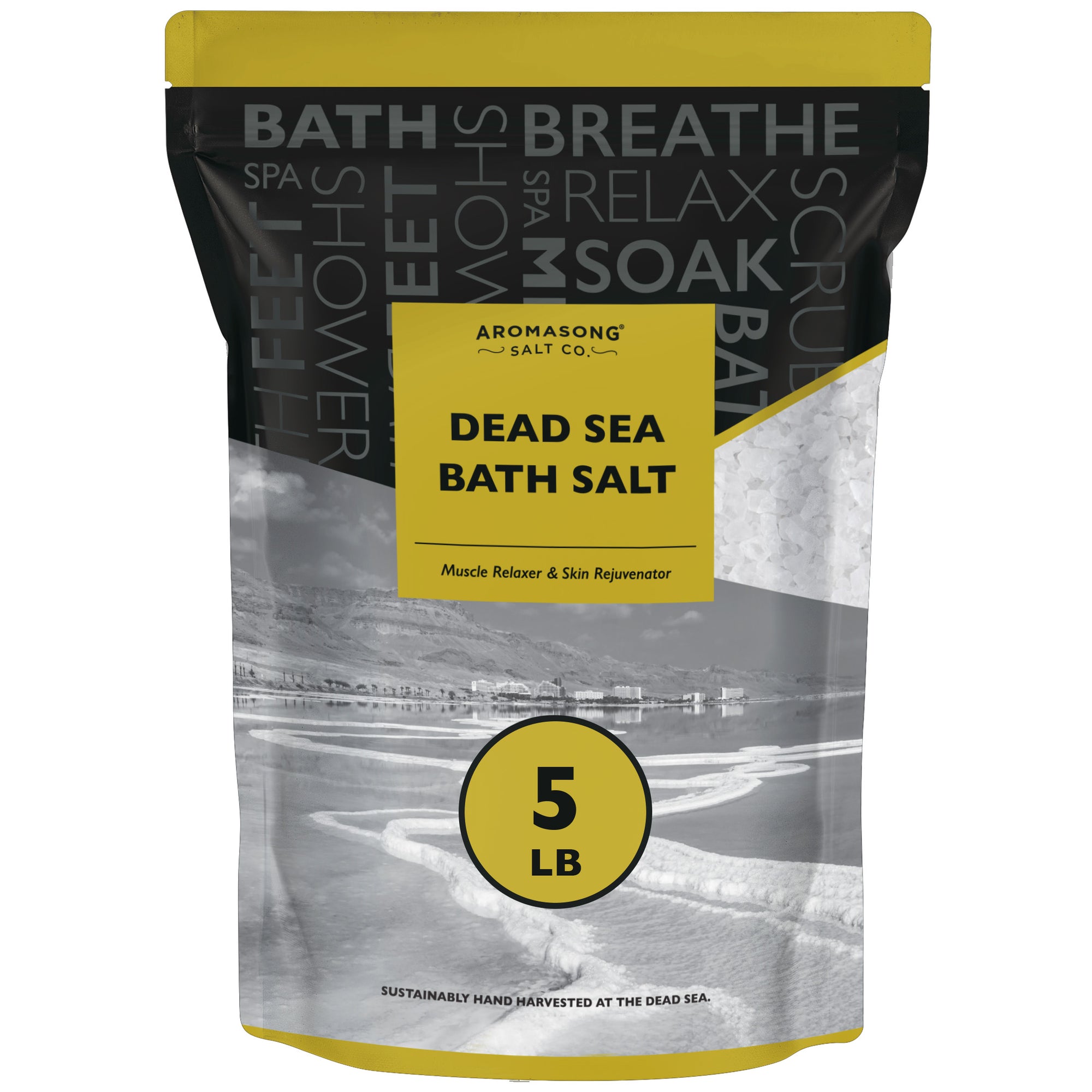 Fine Grain Dead Sea Bath Salt - 5 lbs