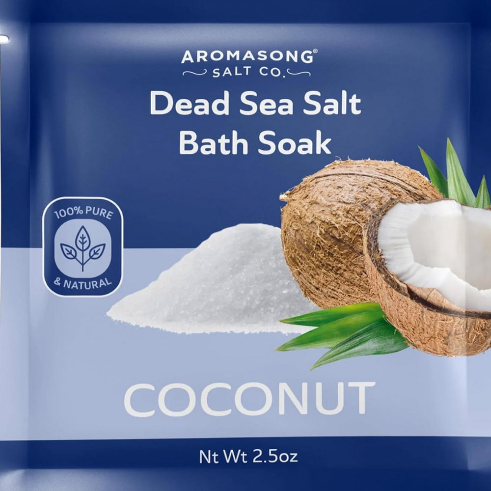 Dead Sea Bath Salt with Coconut Scent 2.5 Oz