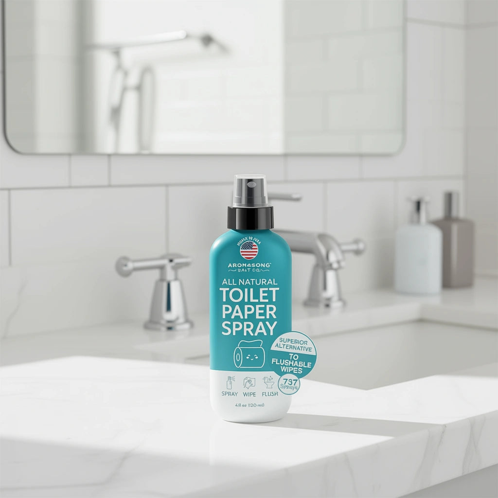 Aromasong Natural Cleansing Wipe Paper Spray for Wiping 4 Oz