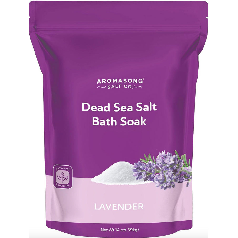 Dead Sea Bath Salt with Lavender Scent 14 Oz